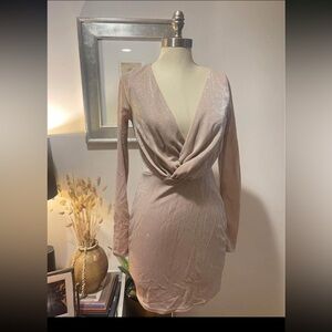 NWT- Windsor In The City Glitter Mini Dress- Large no flaws